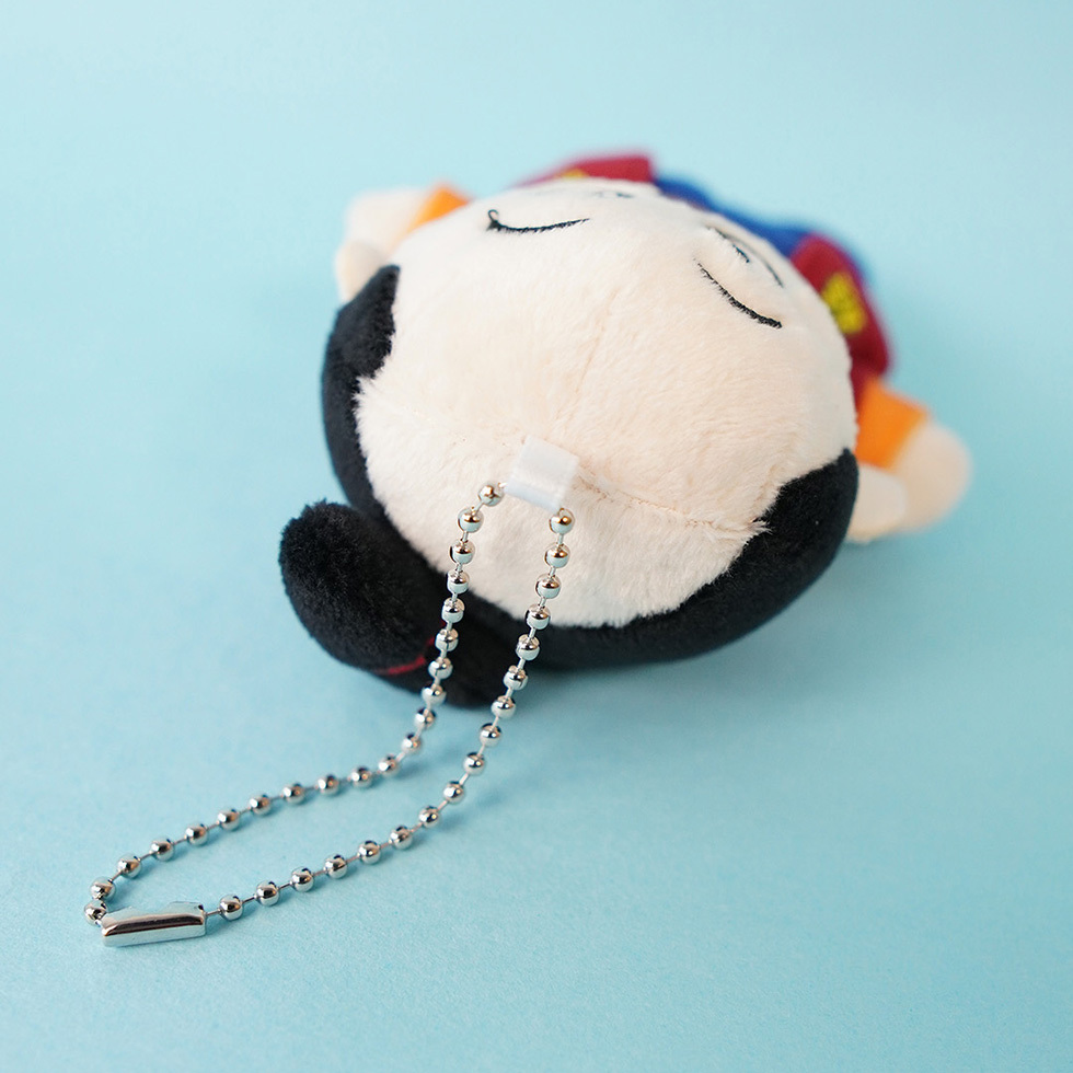 ひでよしくん　頭上