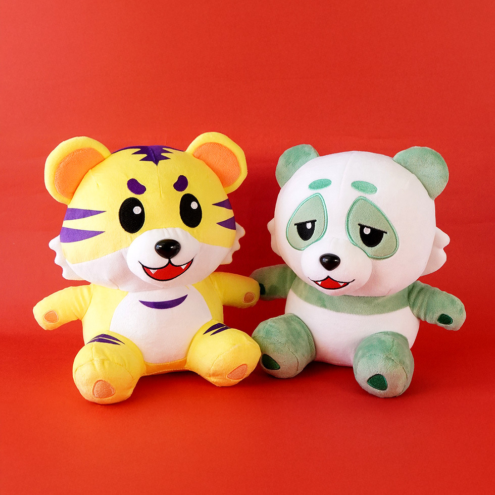 てんてん・とらじろう 25cm　正面