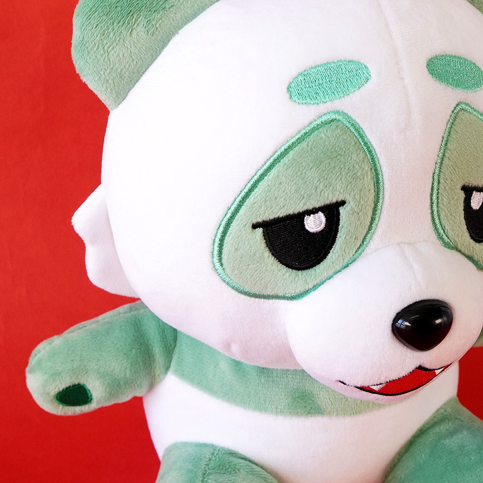 てんてん 25cm　顔アップ