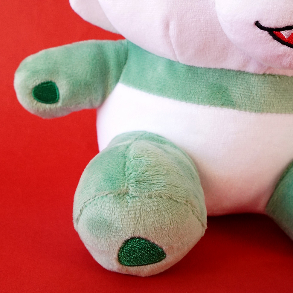 てんてん 25cm　手足アップ