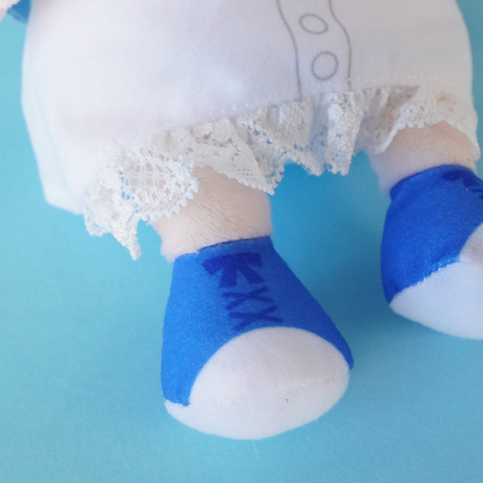 双葉湊音 20cm ワンピース 裾 アップ