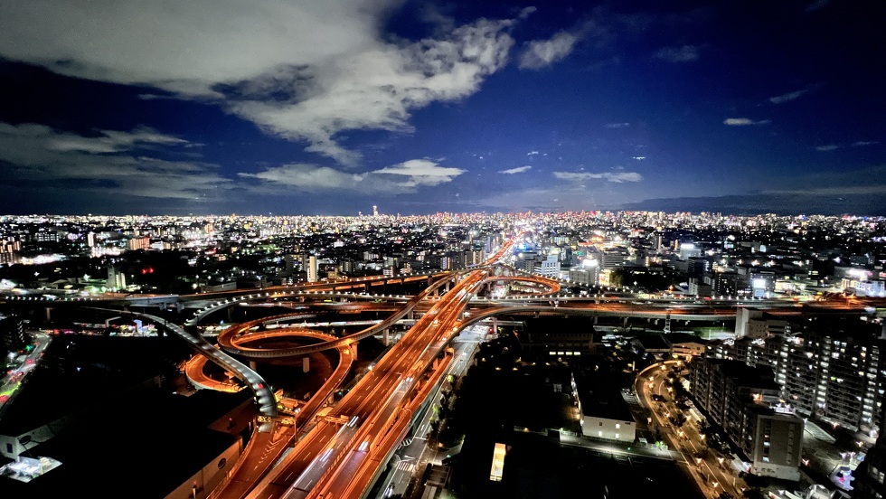 市役所22階展望ロビー