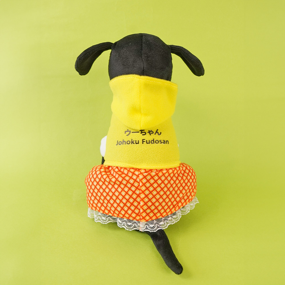 ウーちゃん 背面