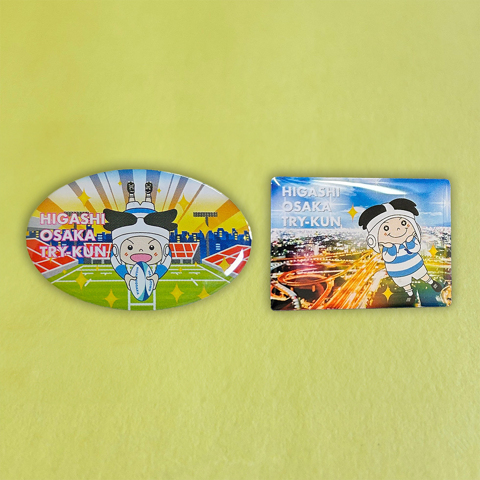 トライくん　ピンバッジ 2種