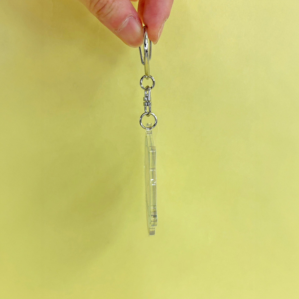 ティッピー アクリルキーホルダー　側面