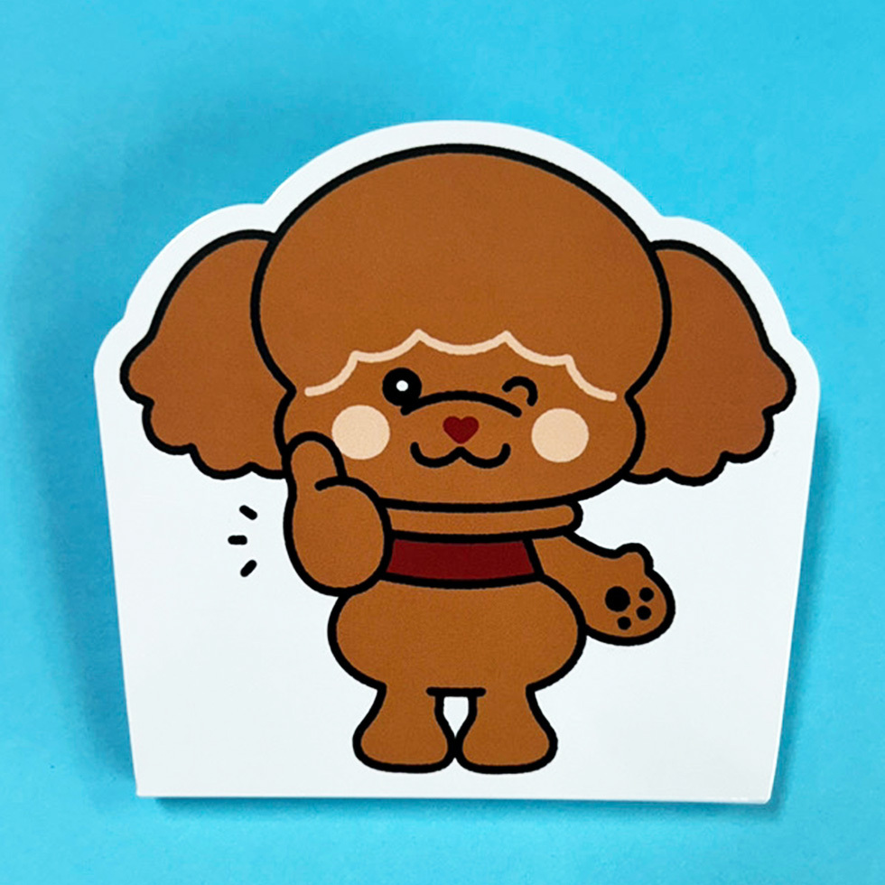 ライクちゃん メモ帳　表