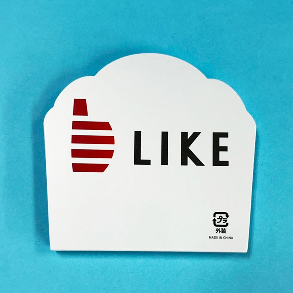 ライクちゃん メモ帳　裏