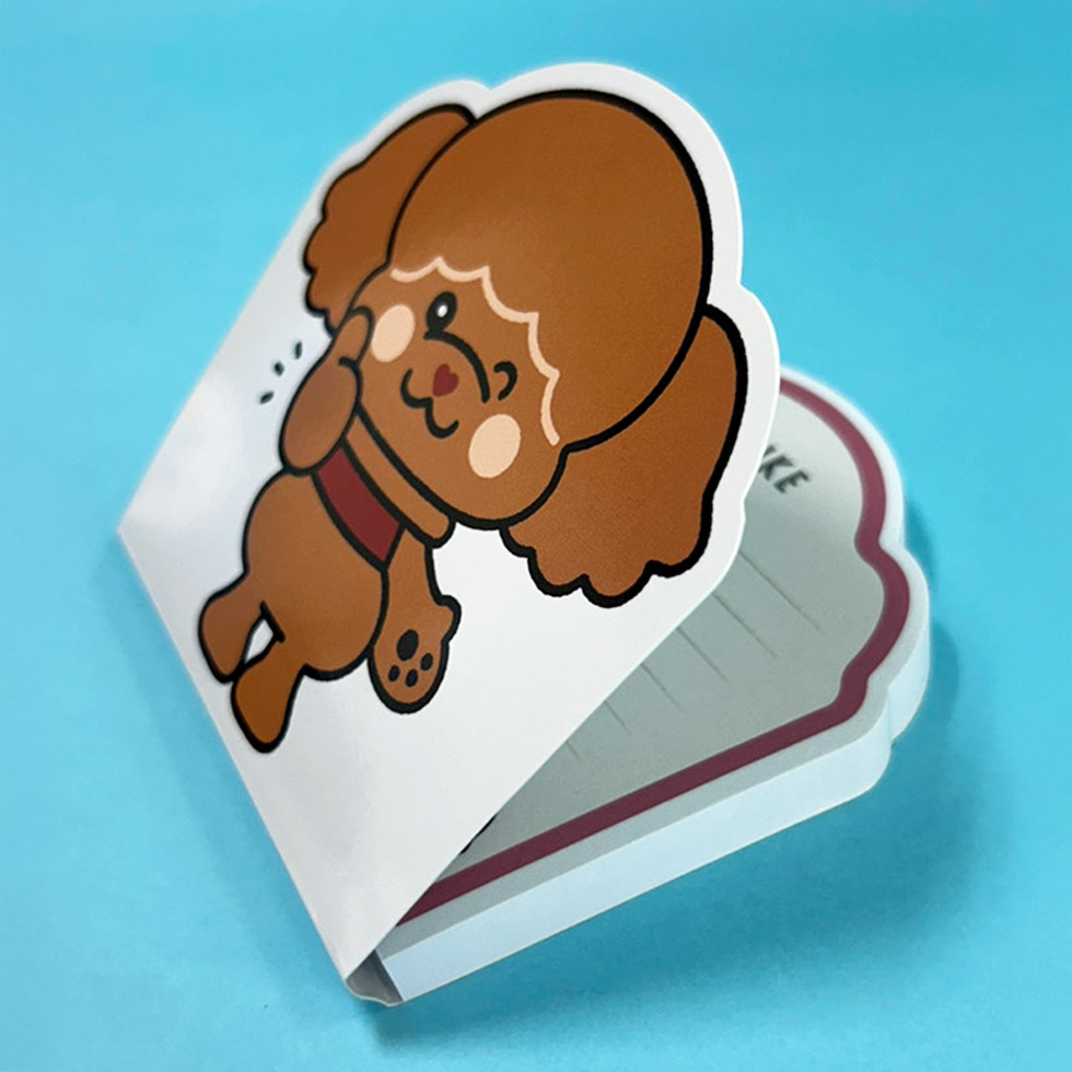 ライクちゃん メモ帳　ななめ