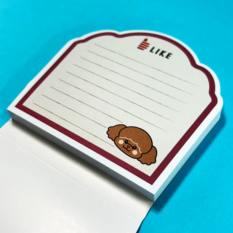 ライクちゃん メモ帳 中面