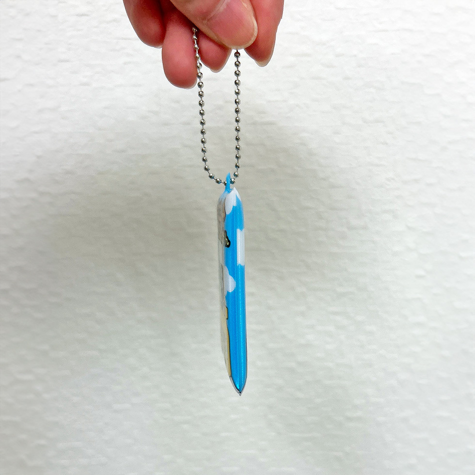 ティーゴ・ピーゴ　反射キーチェーン　側面ぶら下げ