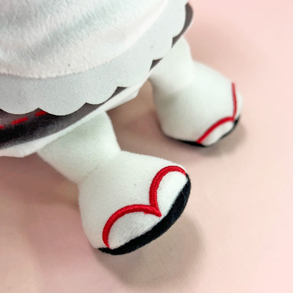 千羽黒乃　指入れパペット 足アップ