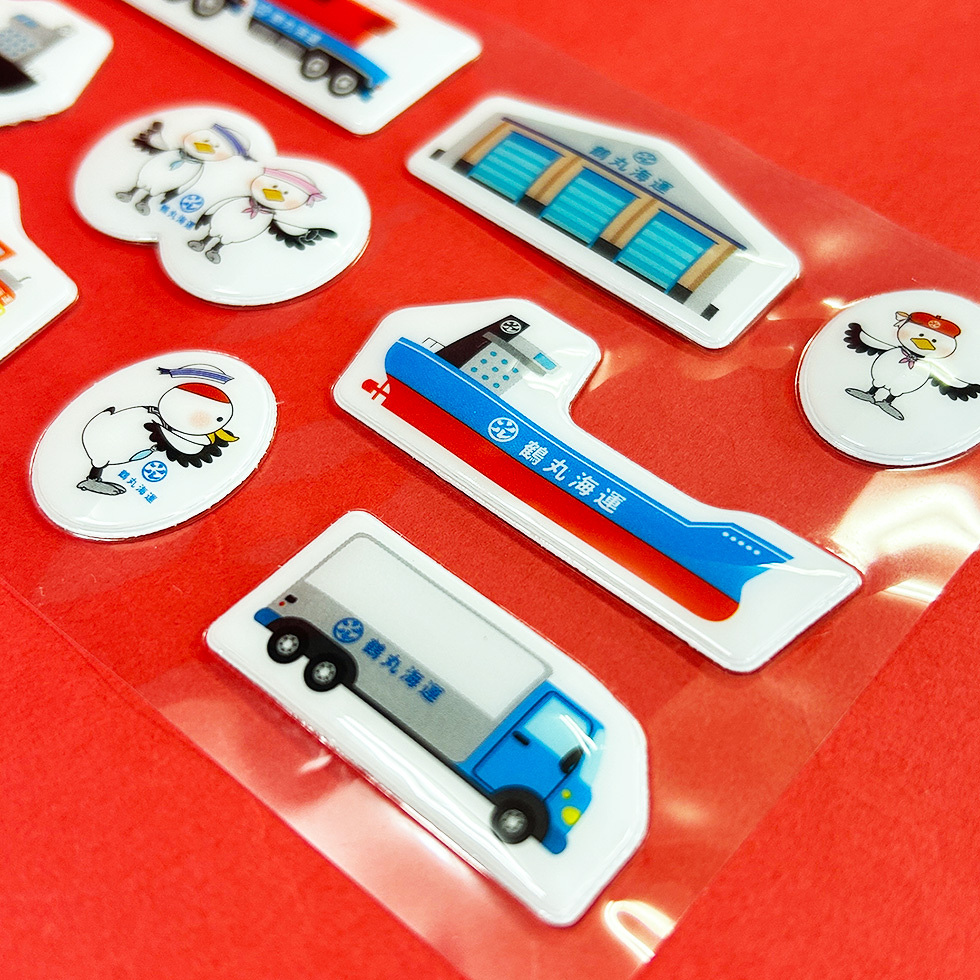 鶴丸海運　PVCシール 手持ち