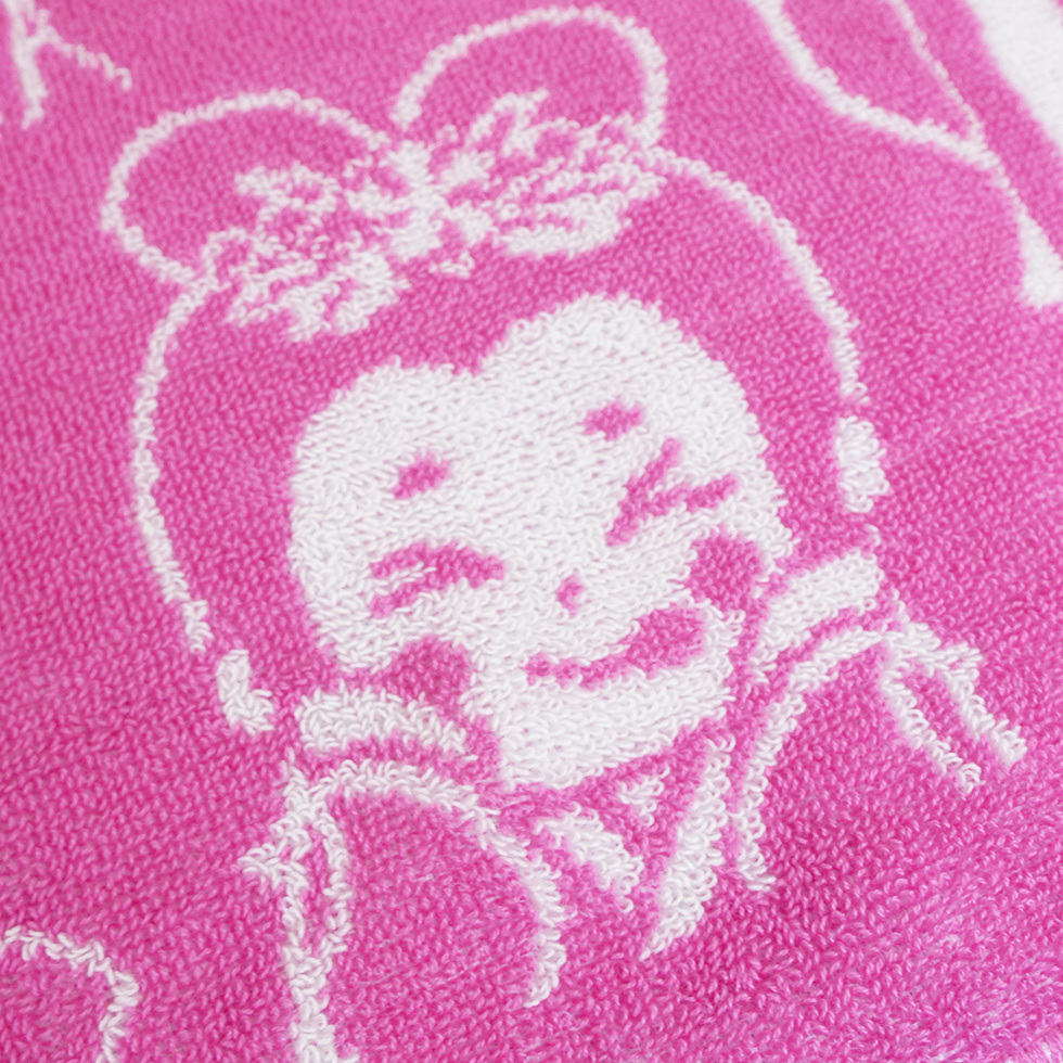 みーやちゃん ジャガードタオル アップ②