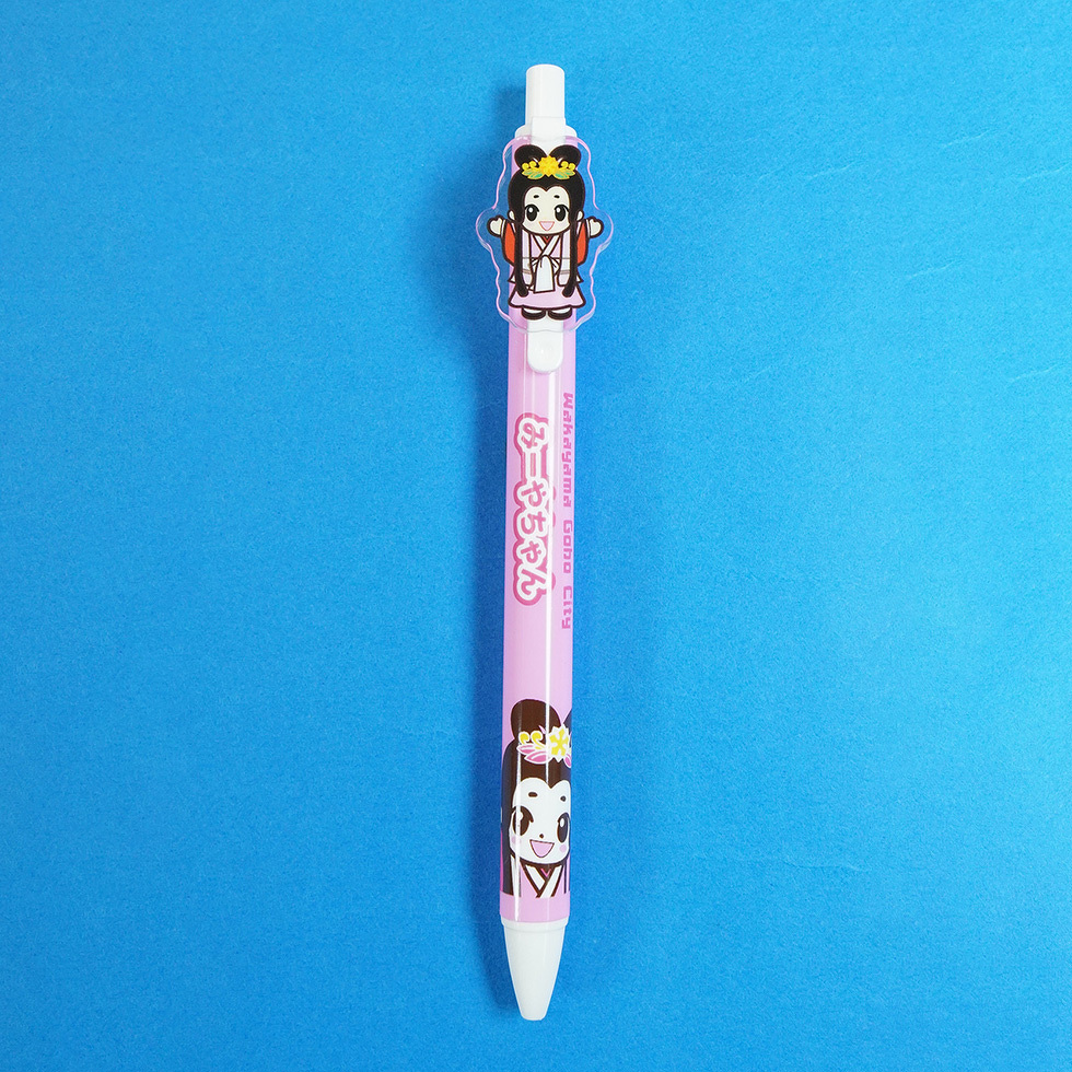 みーやちゃん ボールペン（アクリルプレート付き） 正面