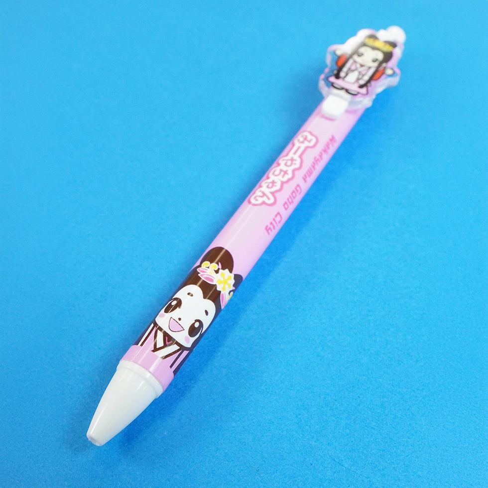 みーやちゃん ボールペン（アクリルプレート付き） ペン先アップ