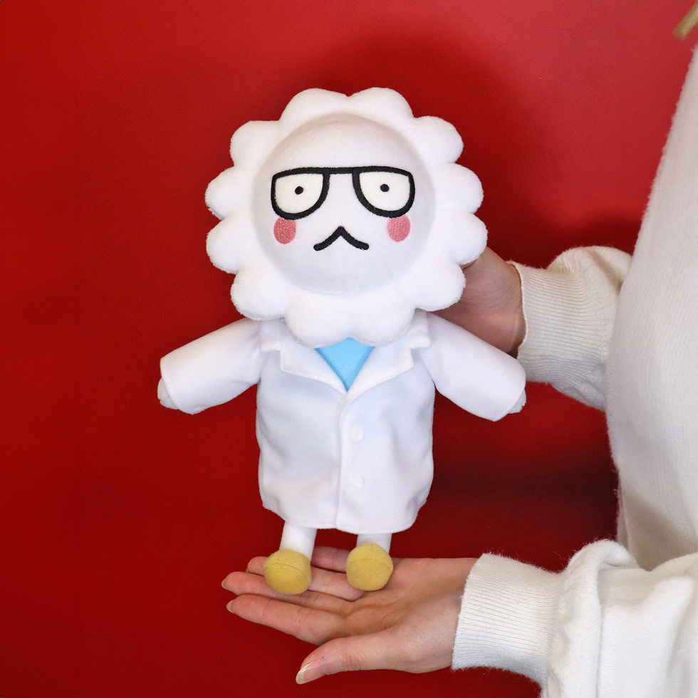 コウジさん　手の上