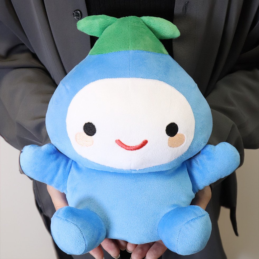 トレンジくん 手の上