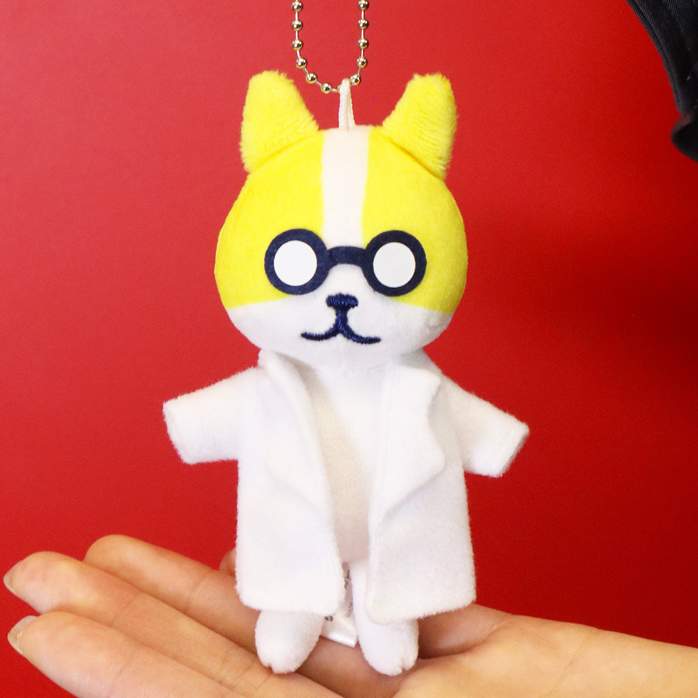 ネコ所長　手のひら