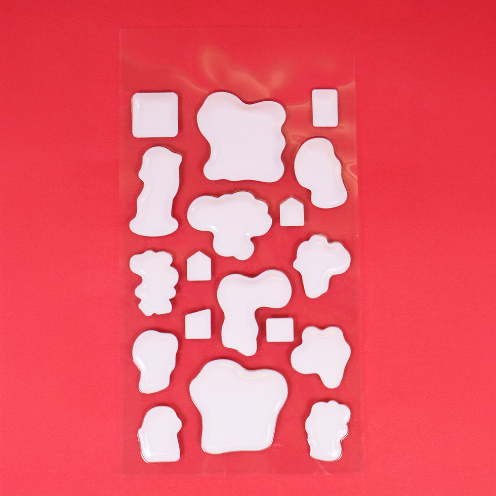 セナワンくん リオちゃん PVCシール シール裏面