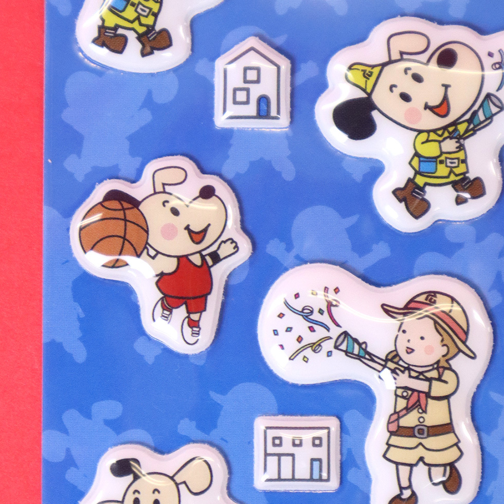 セナワンくん リオちゃん PVCシール シールアップ②