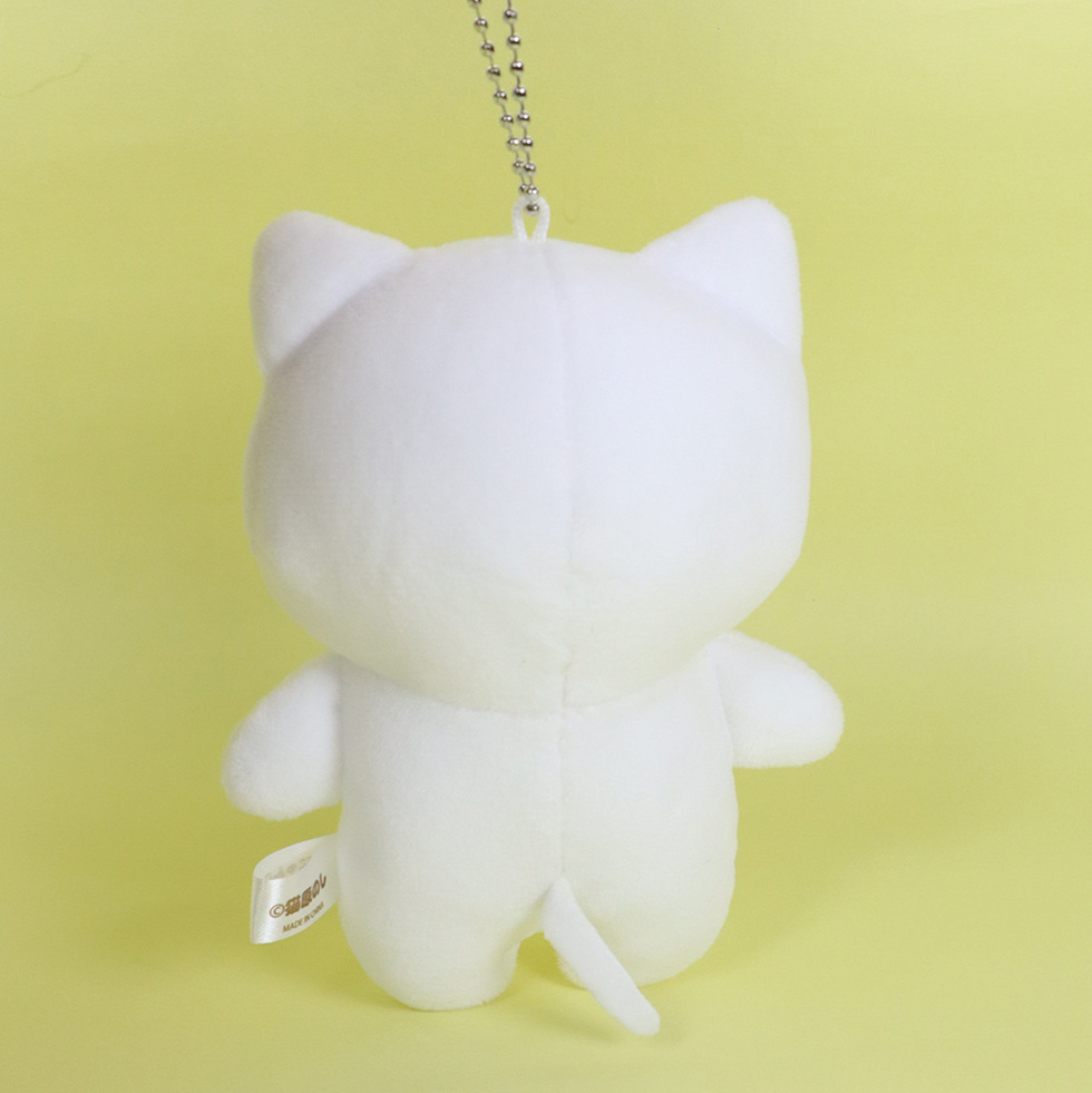 しろにゃん　背面