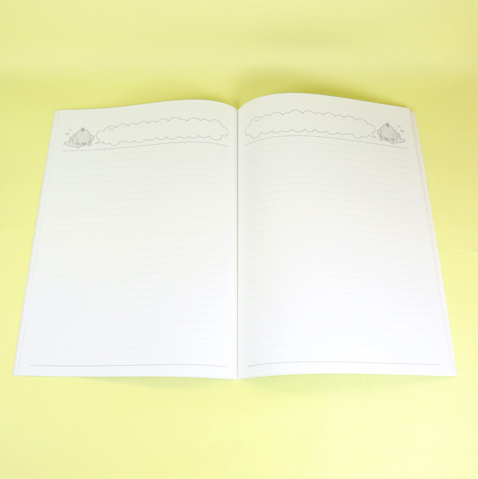 ハッピーB5ノート　見開き