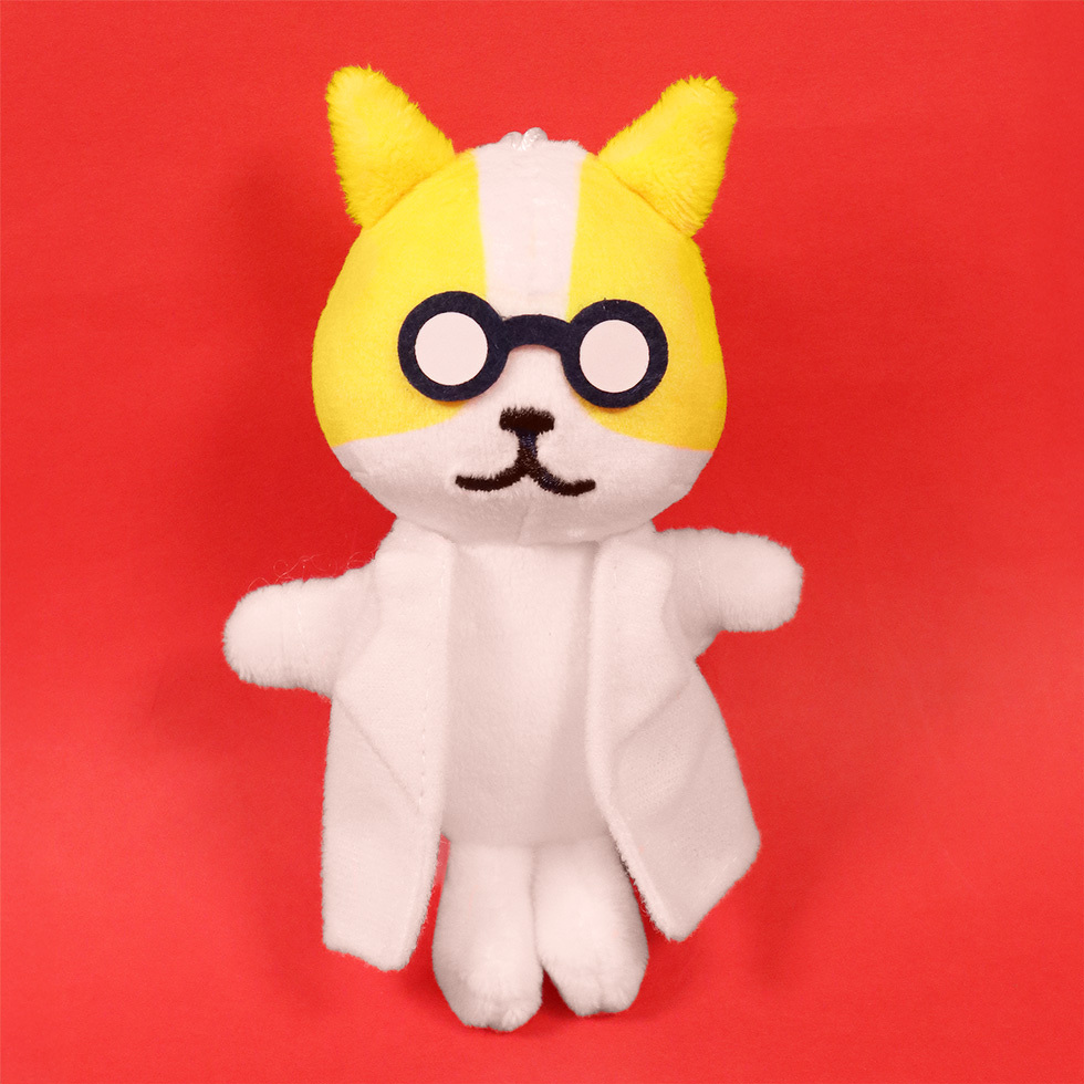 ネコ所長　正面