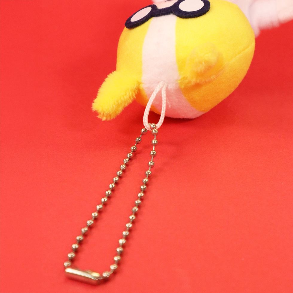 ネコ所長　ボールチェーン