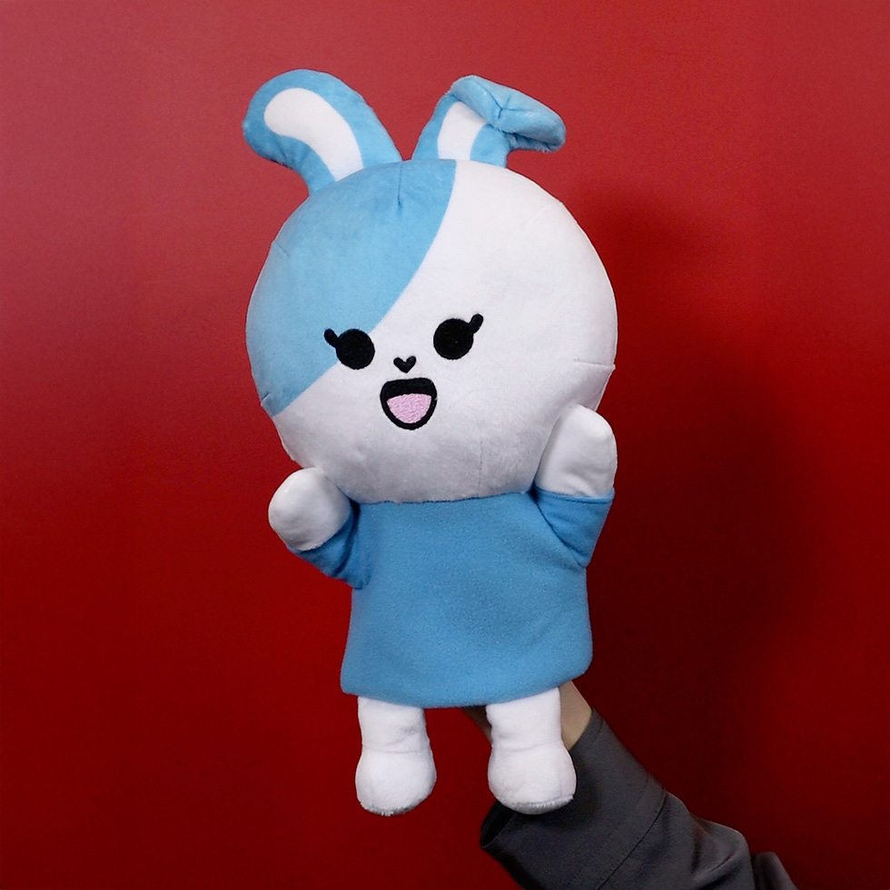 パペット使用時 両手閉じるラフィット