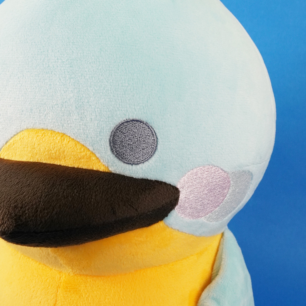 30cmぬいぐるみ　顔アップ