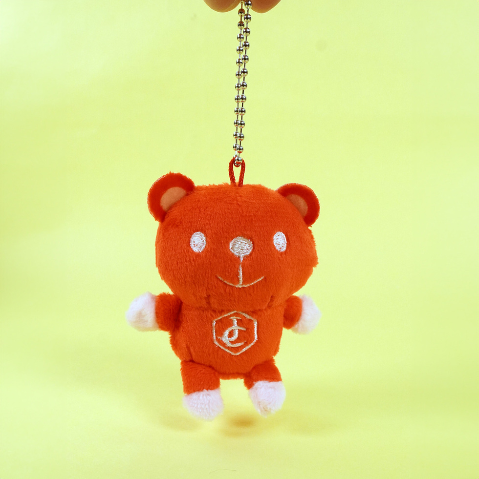 ジュエルぐま　ボールチェーン付き