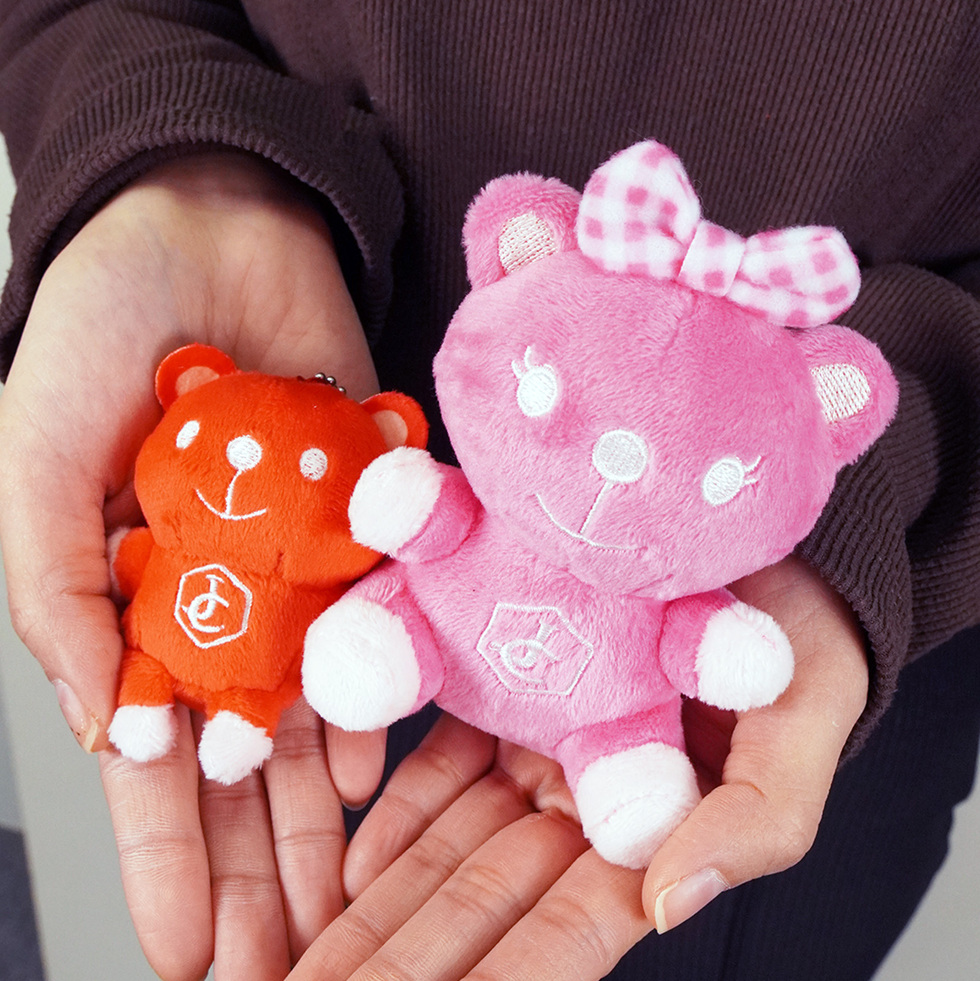 ジュエルぐま 2種　手のひら