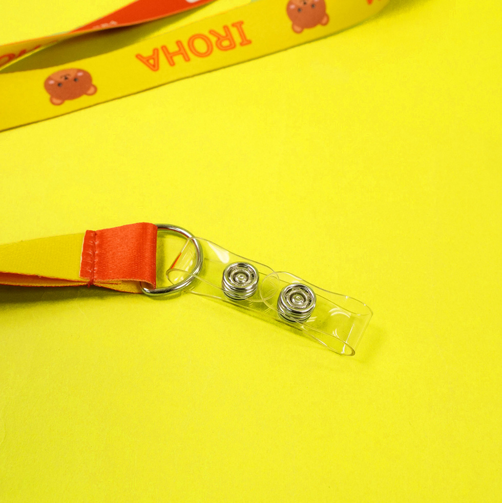 ネックストラップ　スナップ　アップ