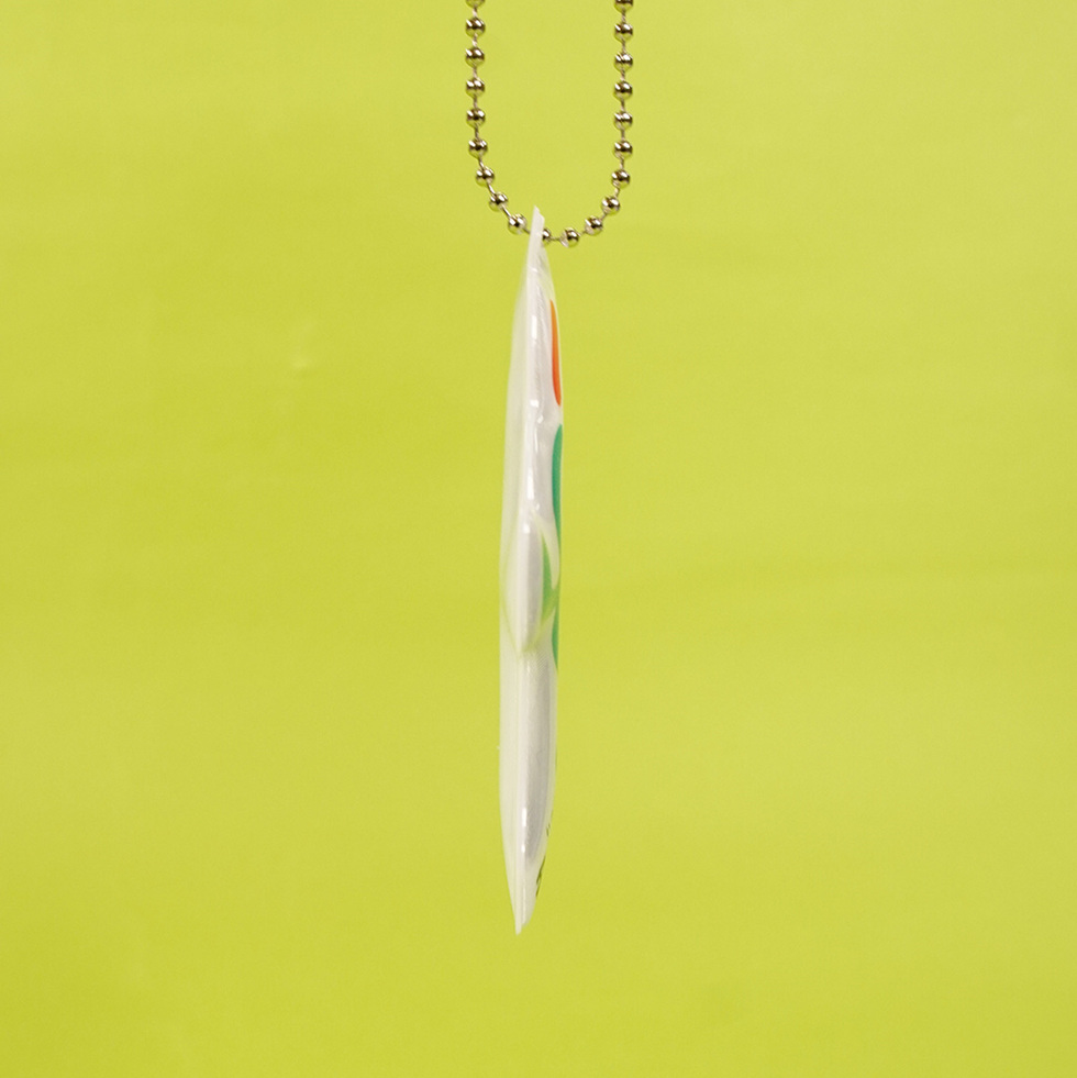 ナコちゃん 反射キーチェーン 横面