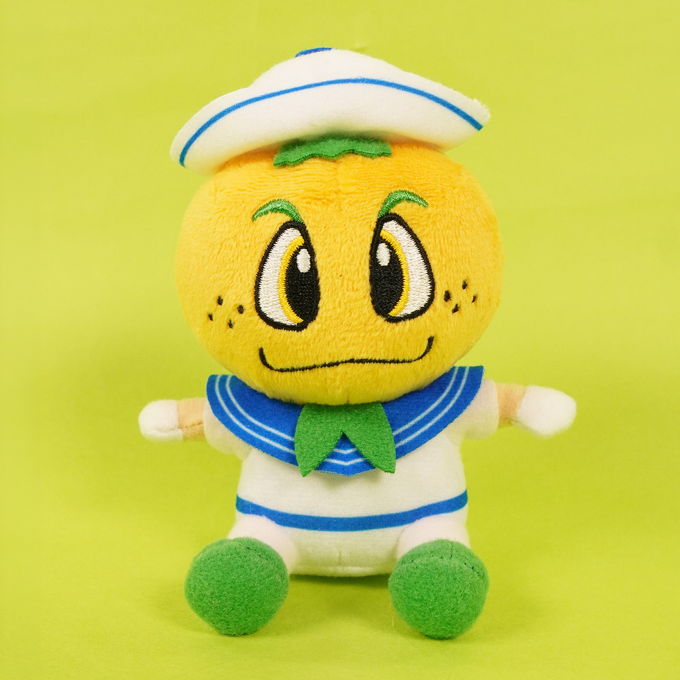 ミカリン 10cmミニぬいぐるみ 正面