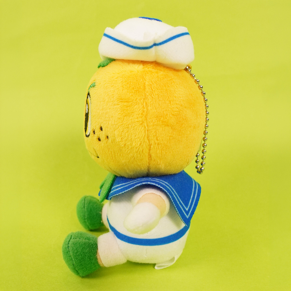 ミカリン 10cmミニぬいぐるみ 左面