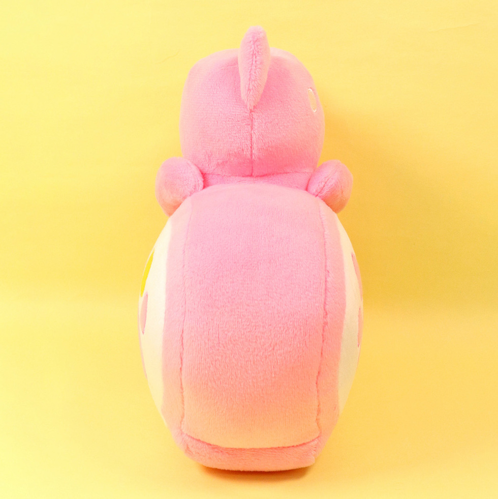 まだない 20cmぬいぐるみ(ピンク) 右面