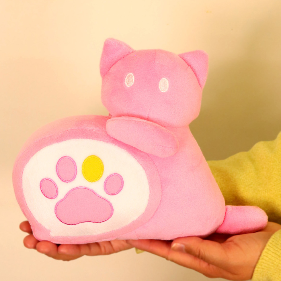 まだない 20cmぬいぐるみ(ピンク) 手持ち