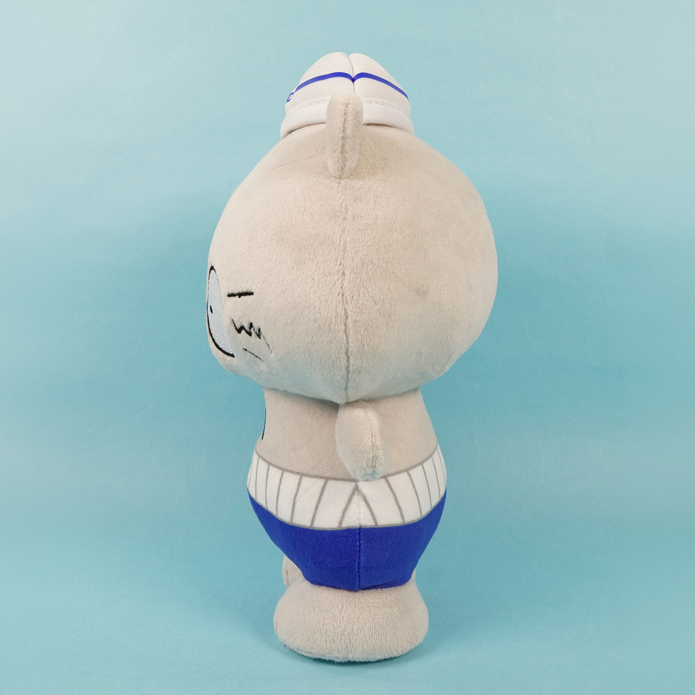 デンデン 20cmぬいぐるみ 左面