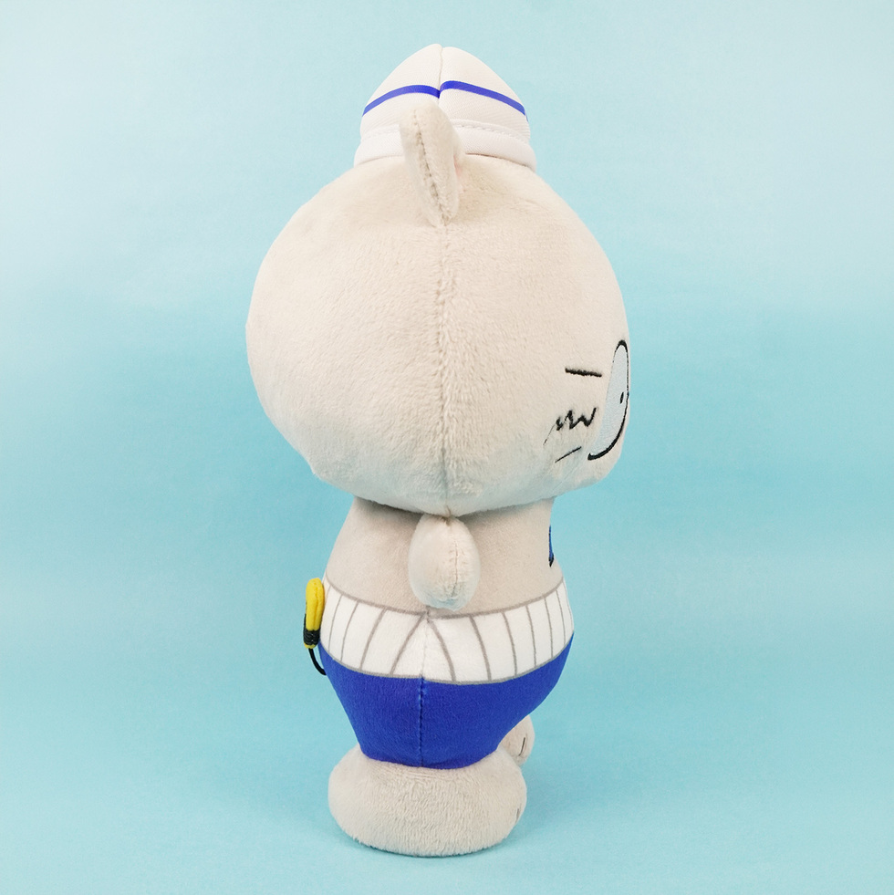 デンデン 20cmぬいぐるみ 右面