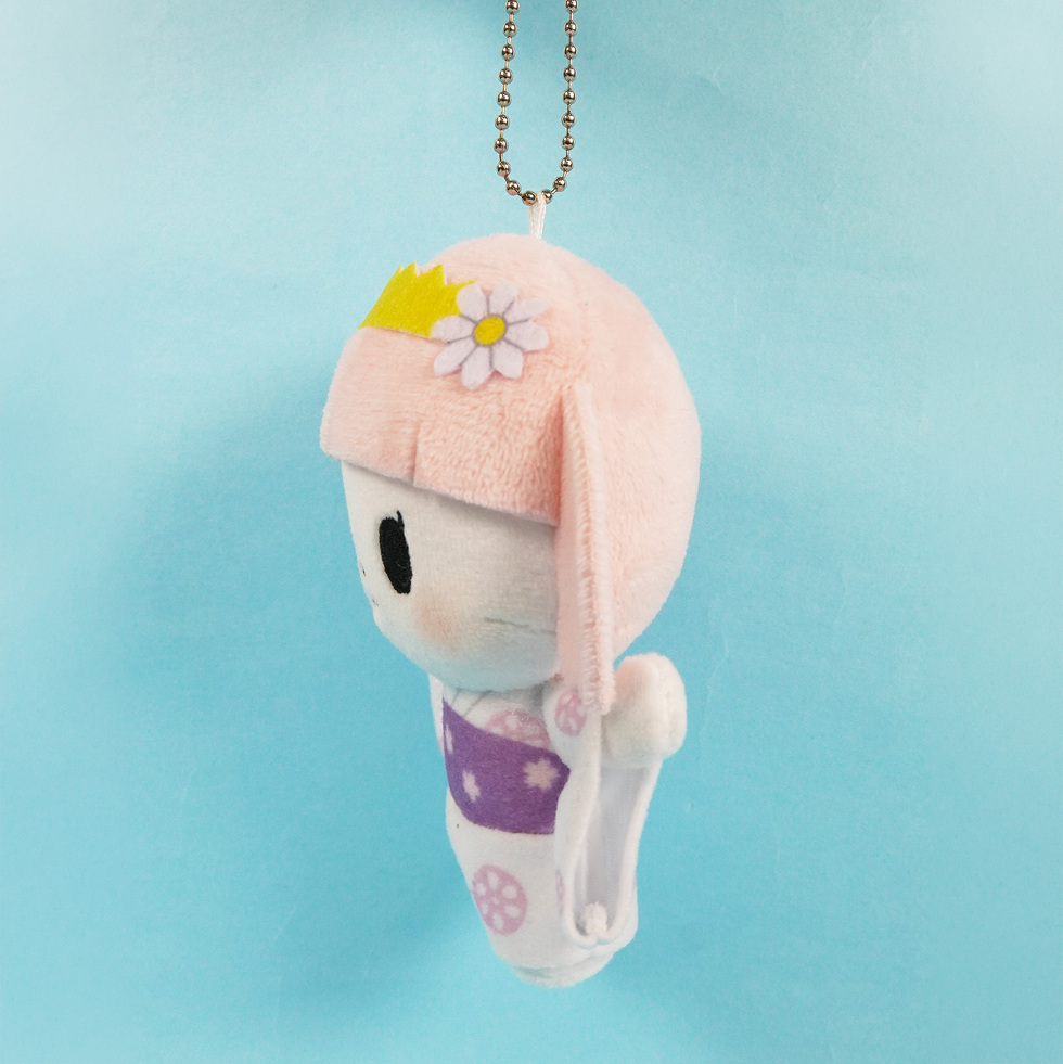 稲敷さくらちゃん　ボールチェーン付き　左面