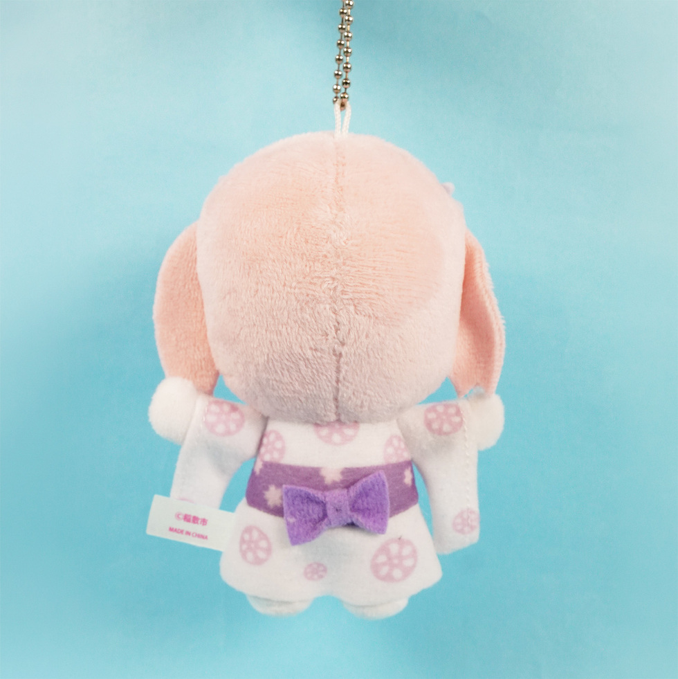 稲敷さくらちゃん　ボールチェーン付き　背面