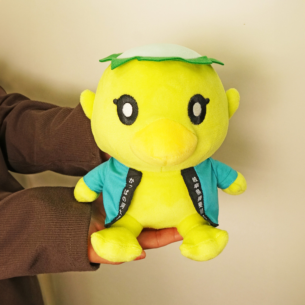 かっぱの河太郎 手の上