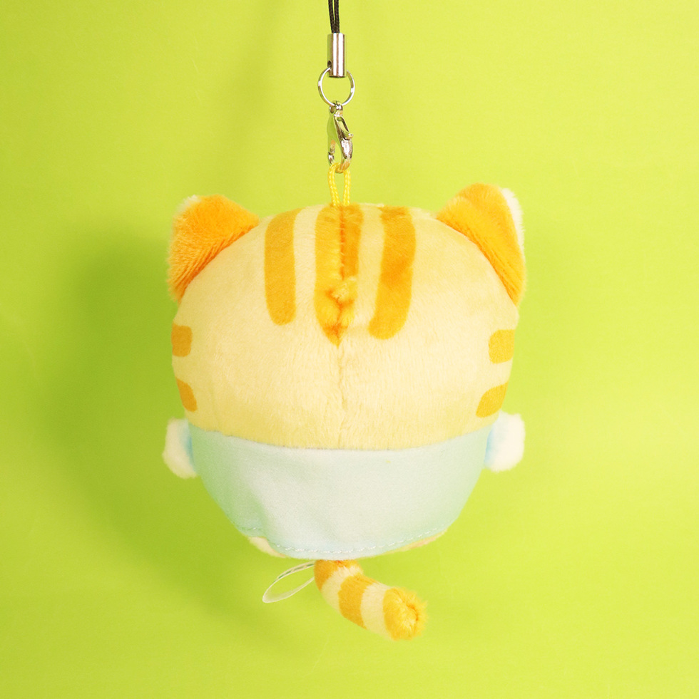 ねこ店長 10cmミニぬいぐるみ 背面