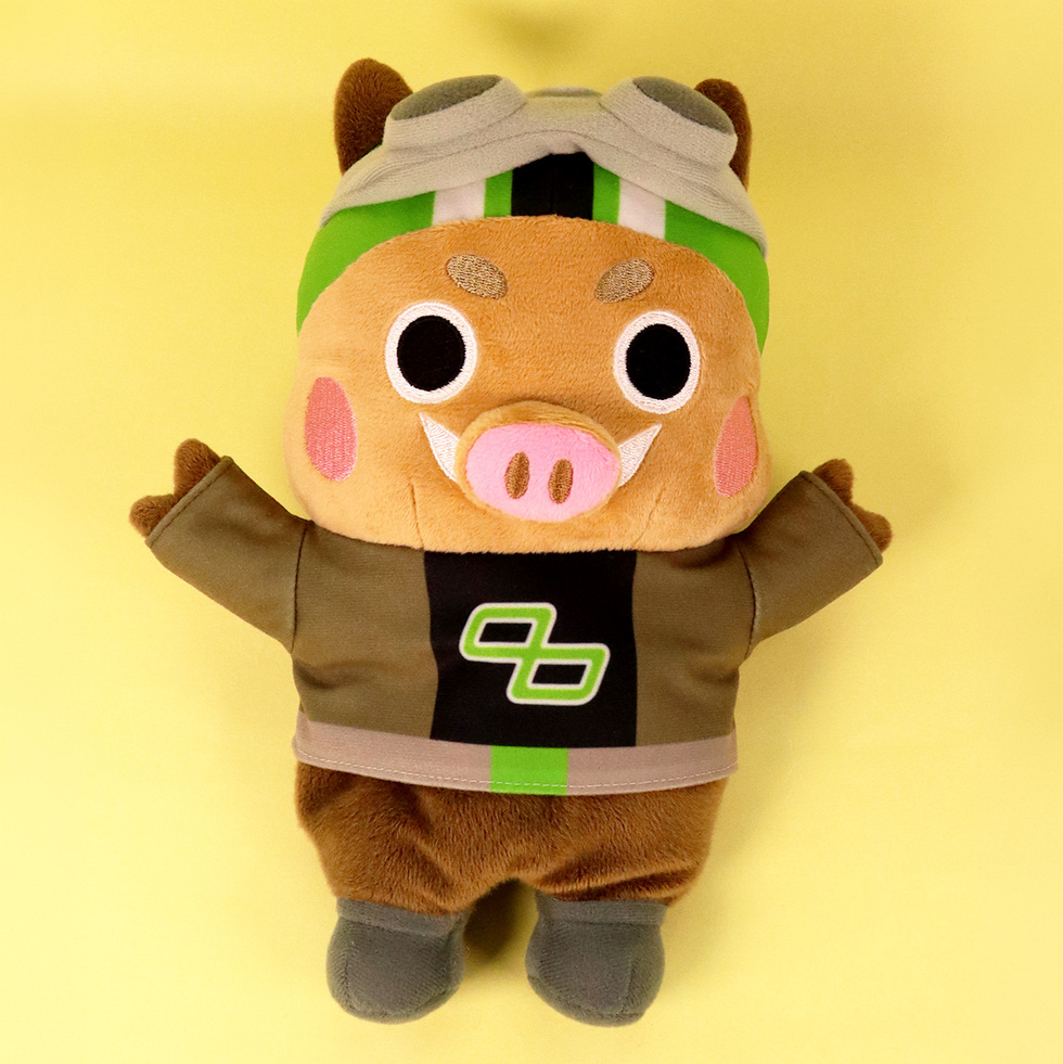 ポリ坊 指入れパペット 正面