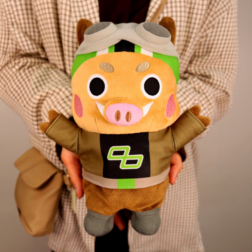 ポリ坊 指入れパペット 身体の前