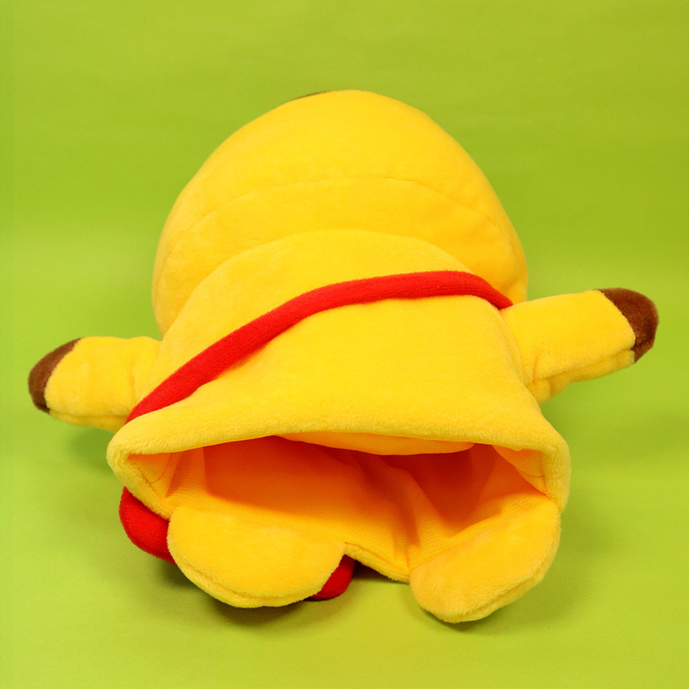 ポスプリンちゃん 指入れパペット 下部