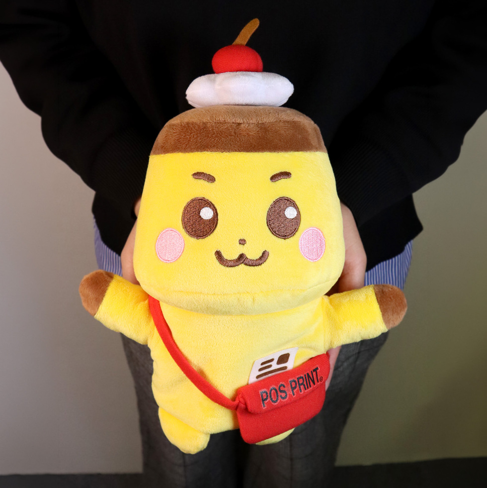 ポスプリンちゃん 指入れパペット 身体の前