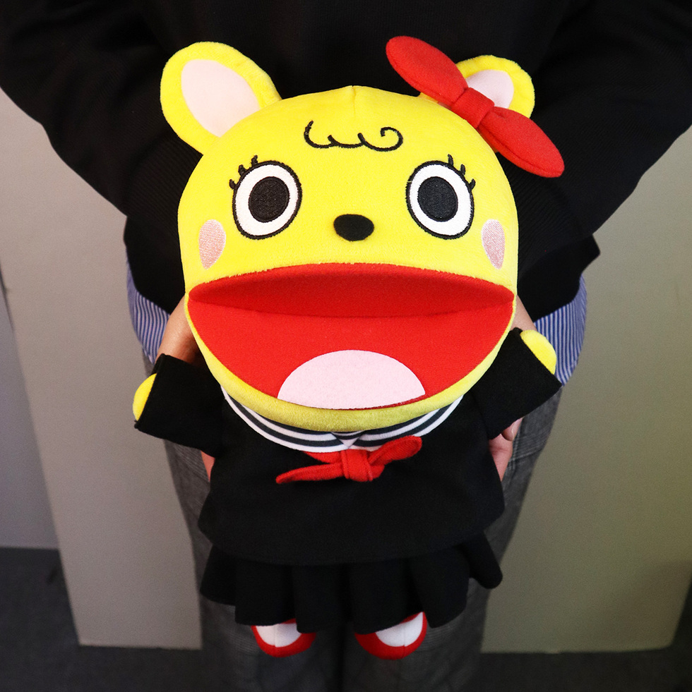 ぴょこちゃん 両手のひら