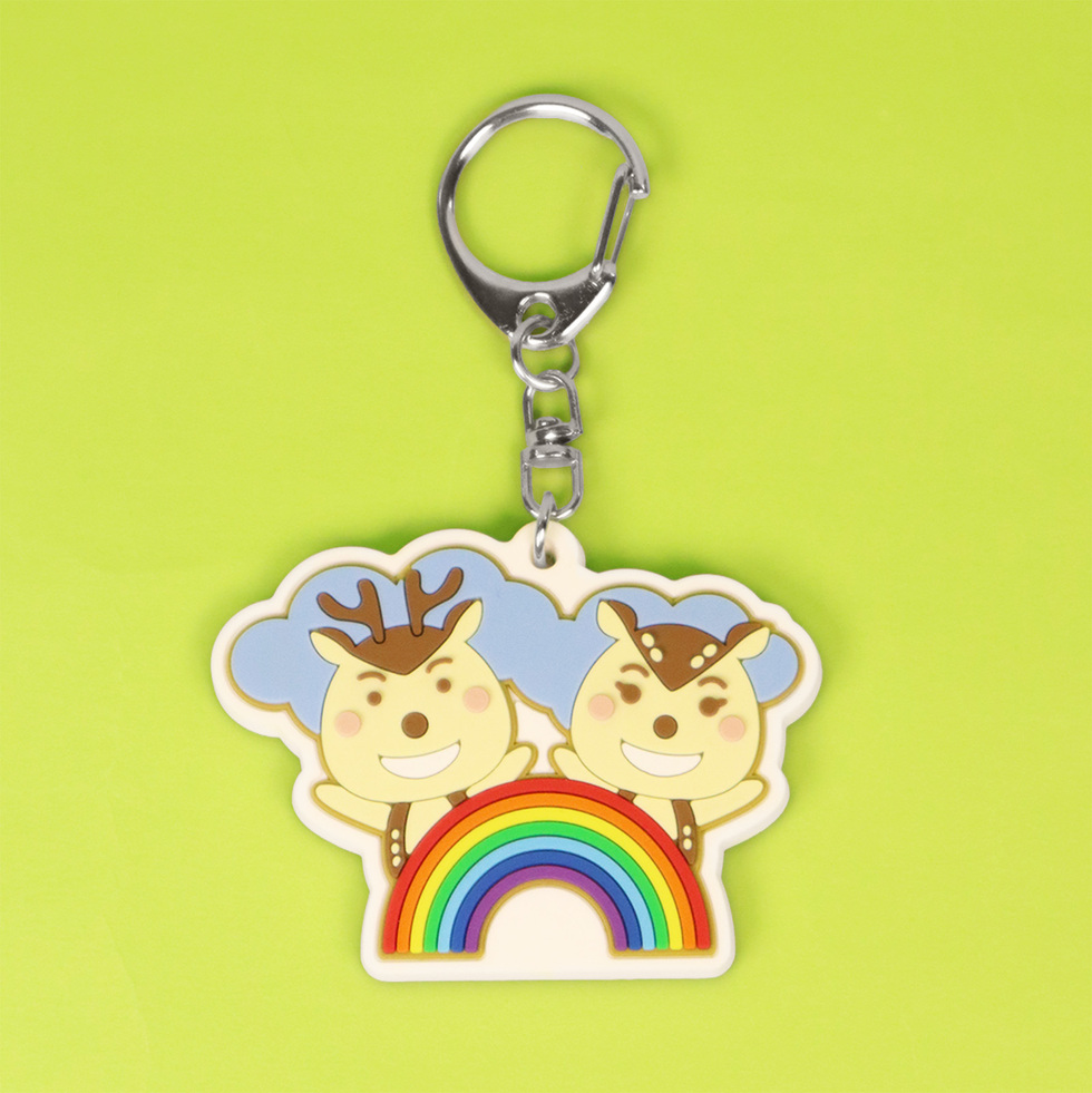 しかちゃん ・ もとちゃん 正面